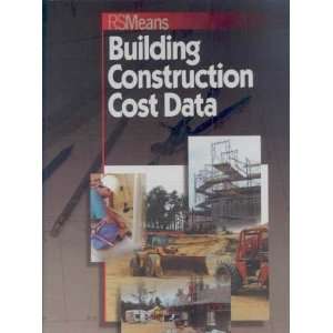  Building Construction Cost Data: Rsmeans (EDT): Books