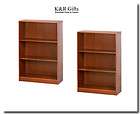 bookcase set of 2 classic style cherry wood adjustable $ 76 24 15 % 