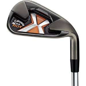 Callaway Pre Owned X 24 HOT Iron Set 4 PW, AW with Graphite Shafts 