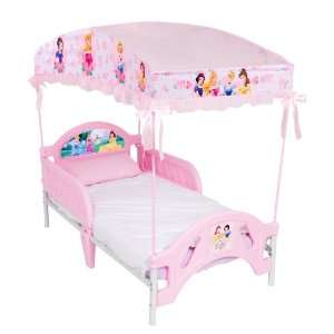   Delta Enterprise Disney Princess Toddler Bed with Canopy: Toys & Games