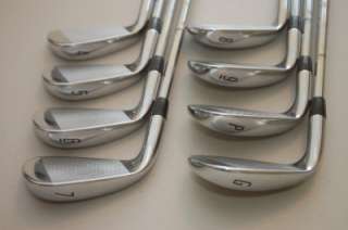 Cobra Carbon CB 4 GW Iron Set True Temper Steel Golf Clubs #2999 