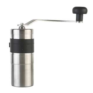 porlex stainless steel ceramic mini hand coffee grinder  