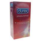 Durex Pleasuremax Box   12 Ribbed And Dotted Condoms  