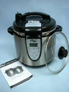 Perfect Pressure Cooker #EPC460 by Cooks Essentials   Original Box 