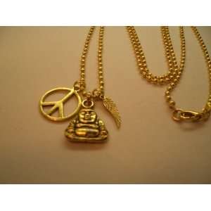   / Angel Wing / Peace Sign Pendants Necklace 22 Everything Else