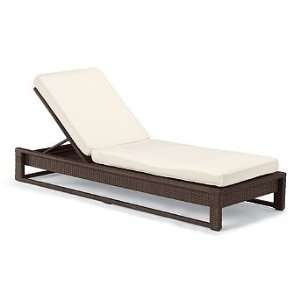  Palermo Outdoor Chaise Lounge Chair with Cushions   Blue 