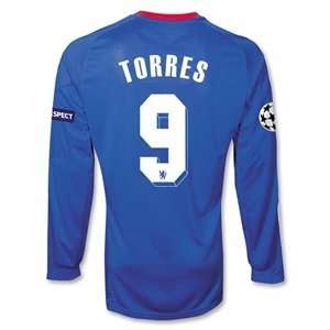   10/11 TORRES Home LS Champions League Soccer Jersey