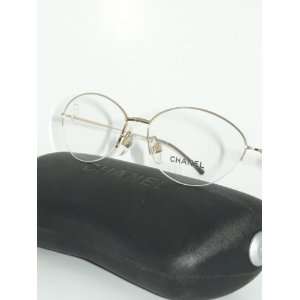 Chanel Semi Rimless Eye Glasses Prescription Frame   Authentic Big 