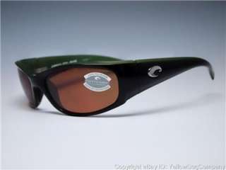 Costa Del Mar HAMMERHEAD 580 Polarized Sunglasses Black Copper 580P 