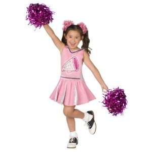   Pink Cheerleader Child Costume / Pink   Size 4 6 SM: Everything Else