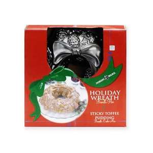   NordicWare Holiday Wreath Bundt Pan &Bonus Cake Mix