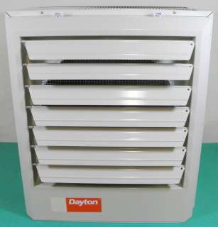 Dayton Fan Forced Electric Unit Heater, 15/20 kW, 240/208 V, 68200 