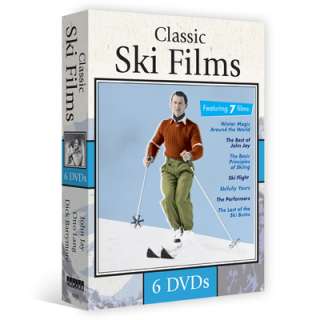 Classic Ski Films 6 DVD Set   Otto Lang an Academy Award nominated 