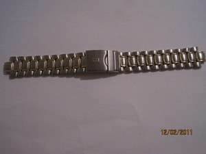    Tone Stainless 20mm Deployment Buckle Watch Band 7.25 Inches  