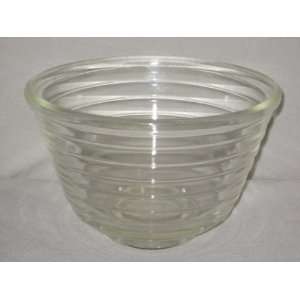   inch   GE Beehive Glass Mixer Batter Mixing Bowl 