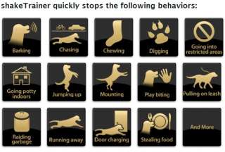 Shake Trainer safe dog training system Shaker Trainer Humane Training 