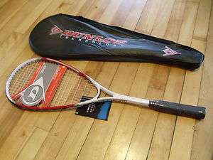 New Dunlop Pro 600 Ti Squash Racquet w/full racquet cover  