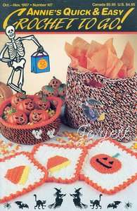 Annies Quick & Easy Crochet To Go No. 107, Oct Nov 1997  