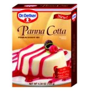 Dr. Oetker Panna Cotta Dessert Mix ( 123: Grocery & Gourmet Food