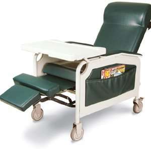   Caremor Recliner with tray, color Moss Green