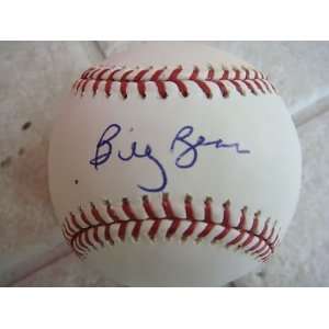 Billy Bean Autographed Baseball   Tigers dodgers Official Ml W coa