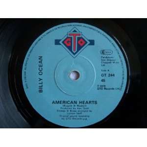  BILLY OCEAN American Hearts 7 45 Billy Ocean Music