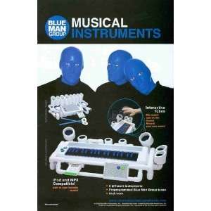  Blue Man Group Musical Instruments Great Original Photo 