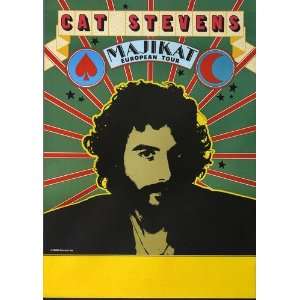 Cat Stevens   Majikat Earth 1971   CONCERT   POSTER from GERMANY