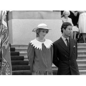 Prince Charles and Princess Diana July 1983 Royal Visits Canada Prince 