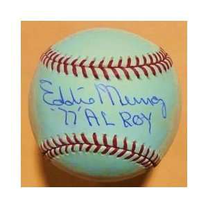 Eddie Murray Autographed Baseball   NEW ROY AL 77 Official 