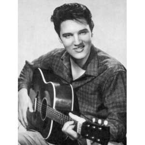 Elvis Presley American Pop Singer Guitarist and Actor in Musical Films 