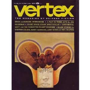 Vertex Science Fiction, August 1974 (Vol. 2, No. 3): Erich von Daniken 