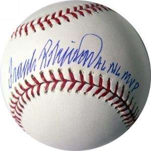 Frank Robinson Hand Signed AL/NL MVP MLB Baseball