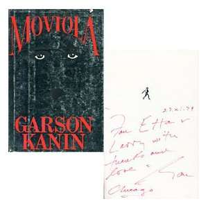 Garson Kanin Autographed / Signed Moviola Book