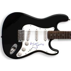Jarvis Cocker Autographed Signed Guitar & Proof UACC RD COA