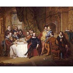 Shakespeare and His Friends at The Mermaid Tavern by John 