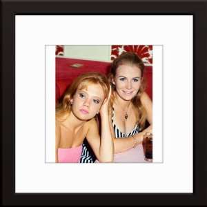  Hayley Mills & Juliet Mills Custom Framed And Matted Color 