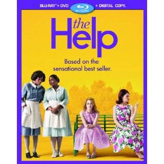 The Help (Three Disc Combo Blu ray/DVD + Digital Copy) ~ Emma Stone 