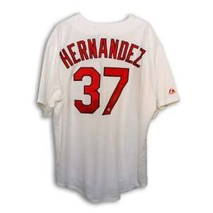 Keith Hernandez Autographed/Hand Signed St. Louis Cardinals White 