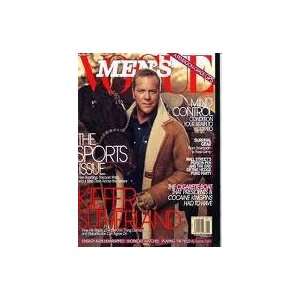  2007 Kiefer Sutherland Mens Vogue magazine: Everything 