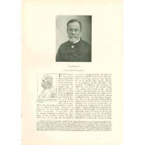  1895 Pasteur Institute Louis Pasteur Paris illustrated 