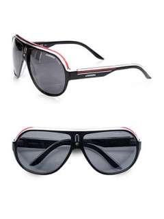 Carrera   Black Shield Sunglasses   Saks 