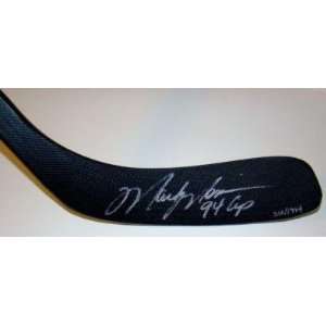 Mark Messier Signed Stick   F S TPS LTD STEINER   Autographed NHL 