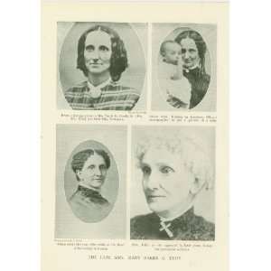  1911 Print Mary Baker G Eddy Founder of Christian Science 