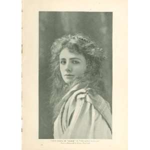  1897 Print Actress Maude Adams 