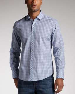 Top Refinements for Blue Striped Woven Shirt