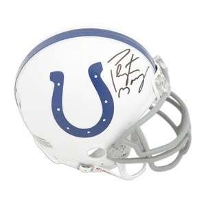  Peyton Manning Autographed Indianapolis Colts Riddell Mini 