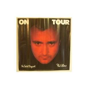 Phil Collins Poster Red Face No Jacket Required Tour