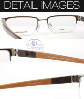   Zegna Eyeglass VZ3145 520K01 Half Rim Titanium Frames BR  