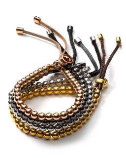 MICHAEL Michael Kors Leather Beaded Bracelet  